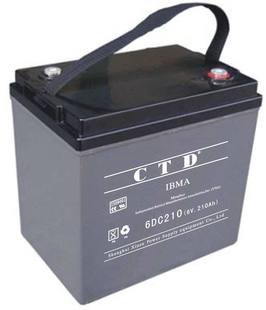 UPS电源专用 蓄电池6CD210CTD蓄电池6V210AH 德国西替帝 CTD