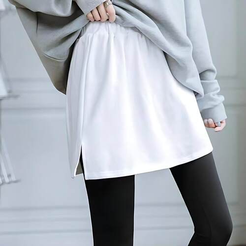 加绒加厚孕妇专用假下摆屁帘｜