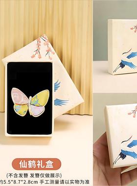 宋锦发饰抓夹发夹胸针底胚配饰材料包发卡发绳仿发饰品cysg950