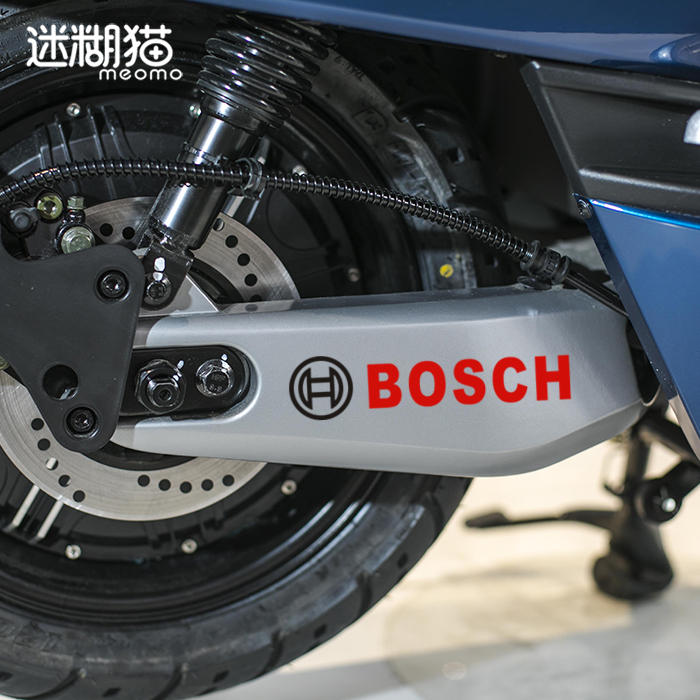 小牛电动车贴纸N1SM1M+后摇臂 电机避震个性改色贴纸装饰改装