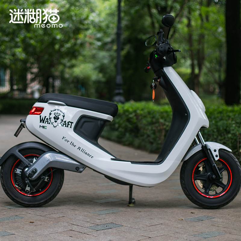 小牛电动车车贴魔兽世界联盟