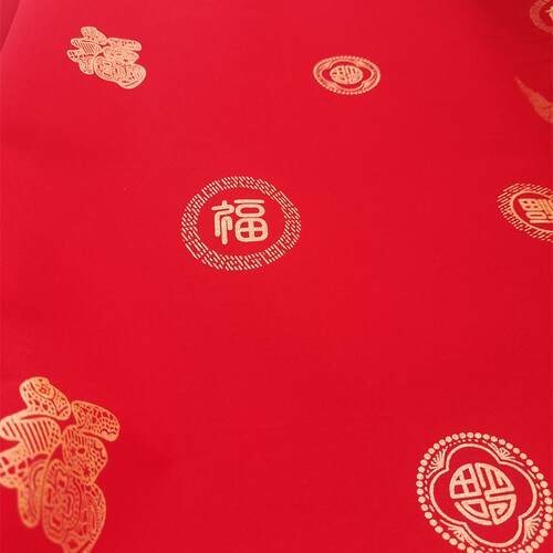 纯棉喜庆可定做单双人被套布料