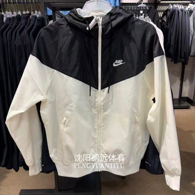 NIKE耐克男子春款运动休闲风行者梭织宽松透气夹克外套DA0002-136