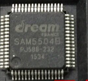 全新原装DREAM SAM5504B SAM5504 24Bit QFP64音频DSP处理IC芯片