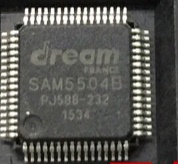 全新原装DREAM SAM5504B SAM5504 24Bit QFP64音频DSP处理IC芯片