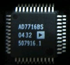 全新原装AD7716 AD7716BS AD7716BSZ QFP44 22位数据采集系统