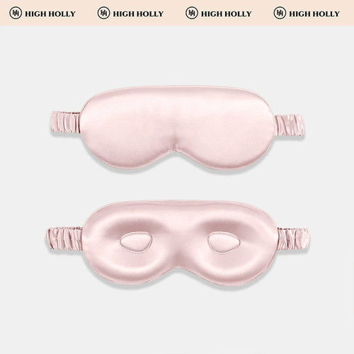 highholly真丝眼罩3D立体