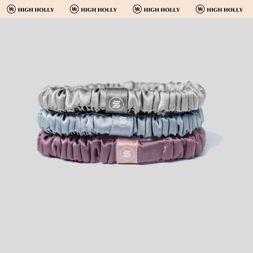 100%桑蚕丝发圈，扎发不留痕