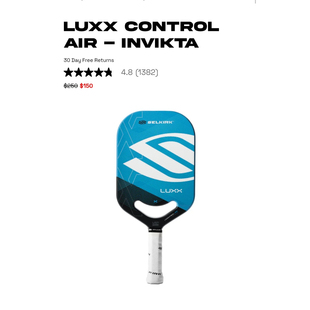 Invikta 美国Selkirk Air Control 一线品牌进口匹克球拍 LUXX