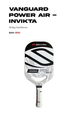 美国Selkirk LUXX Control Air Invikta 一线品牌进口匹克球拍
