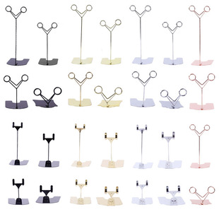 立式标签夹面包价格标签pop支架广告夹蛋糕甜品价格标价牌展示牌