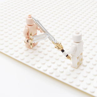 兼容国产积木人仔国产配件MOC三国散件手持刀剑益智玩具PJD57