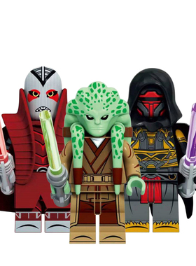 适用乐高星球大战积木人仔达斯瑞文德索洛斯费斯托拼装玩具MB2001