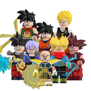 适用乐高积木人仔七龙珠WM6184孙悟饭雅木茶超赛特兰克斯拼装玩具