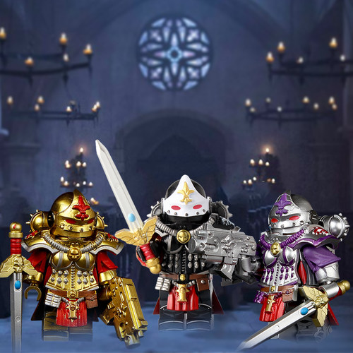 战锤40K战斗修女终结者积木