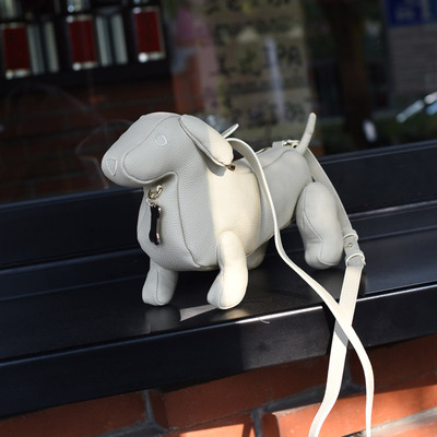 手工忠犬包小众设计手工单肩包