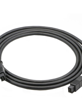 IEEE 1394火线800转800Firewire火线9对9数据线 1394线黑色