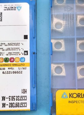 Korloy克洛伊刀片CCGT09T302 AK H01
