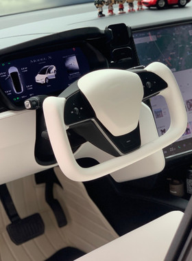 适用ModelX/S方向盘YOKE全新款方向盘总成老改新14-20款升级内饰