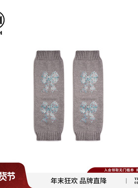 TCH时尚烫钻灰色堆堆袜女秋冬搭配韩风少女小腿袜袜套T75D47E5007