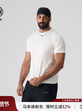 【苏醒同款】TCH百搭高级感白色宽松T恤短袖男夏新款T72B106001