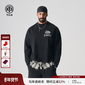 TCH T恤上衣翅膀轻奢系列T72A086029 烫钻长袖 轻奢2025春季 新款