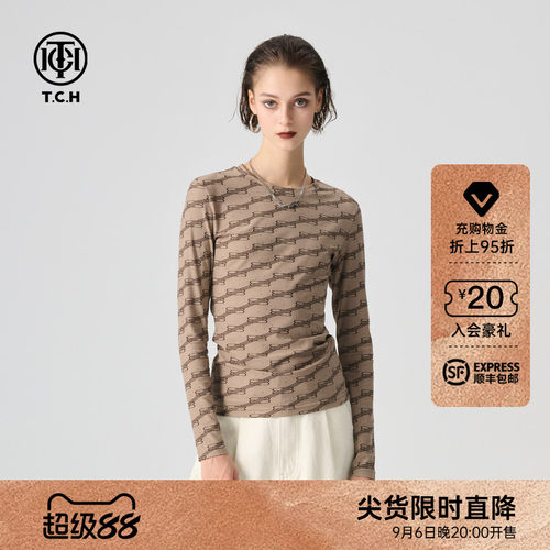 TCH轻奢时尚时尚休闲T恤夏季