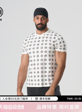 TCH 轻奢系列2025春夏新款烫钻满印时尚休闲短袖T恤T72B106085