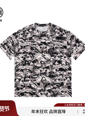 TCH 轻奢夏季新款烫钻个性短袖T恤上衣男女同款T72B106207