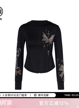 TCH烫钻时尚休闲修身夏季轻薄百防晒服外套上衣女T75B27E5017