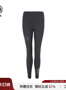 TCH私服25冬季新款烫钻时尚修身显瘦加绒瑜伽裤打底裤T75D23E5003