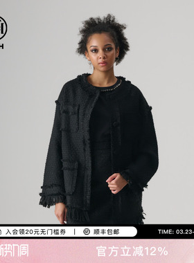 【秦牛正威同款】TCH轻奢2025春季新款小香风外套T72A276017