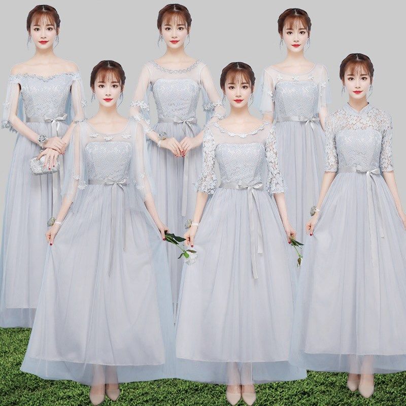 礼服裙女2018新款小个子伴娘年会酒会名媛高贵晚宴会连衣裙仙气质|ruв категории Женская одежда, Cвадебные платья, платье/вечернее платье - от Buy2taobao.com для оказания профессиональной услуги покупки агента Taobao