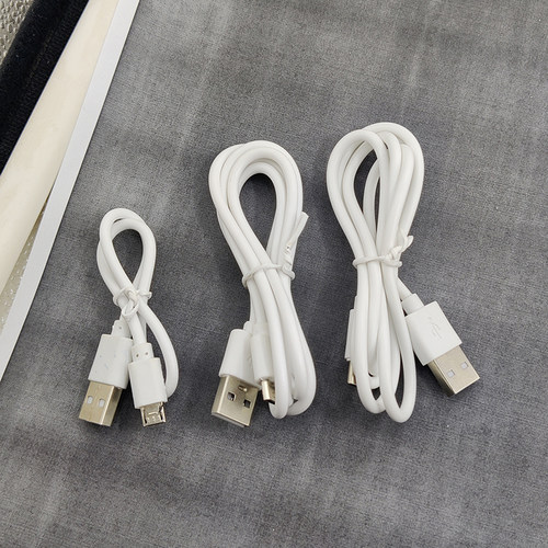 两芯安卓充电线 micro USB 30cm 50cm手机线1米 1.5/2米 V8数据线
