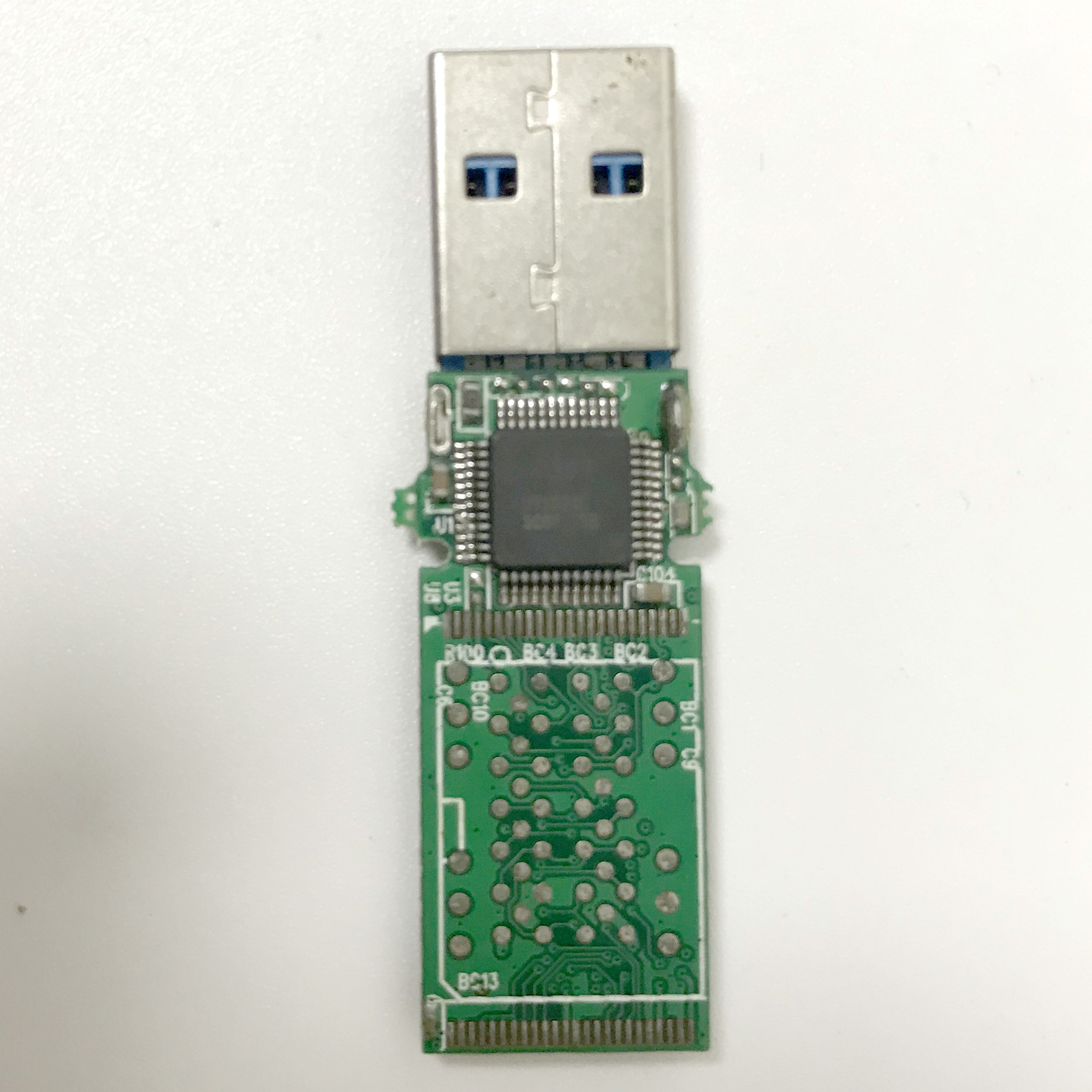 U盘数据恢复主控板无FLASH主控群联UP307 擎泰SK6221主板3.0空板