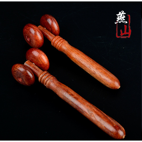 天然二轮迷你按摩器鼻部面部眼部手动按摩器