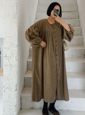 六1125韩国正品cocoj-an-e-21610 连衣裙区时装正品舒适冬款高档