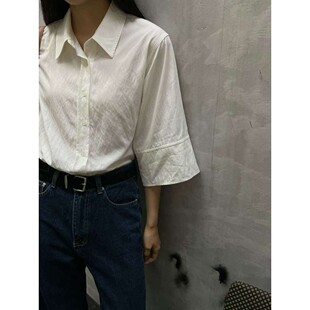 九1226韩国东大门衬衫-区find-8729786精致直邮知性人气新潮春季