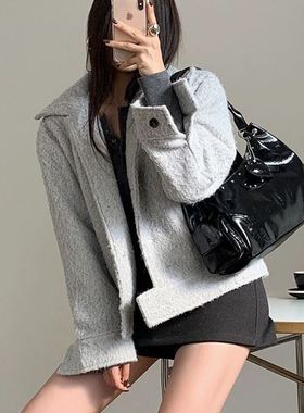 六1125韩国正品the-mood-26706 外套区经典通勤流行纯色英伦正品