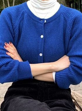 六1125韩国正品fin-leu-5437 针织衫区知性人气风格春季清新通勤