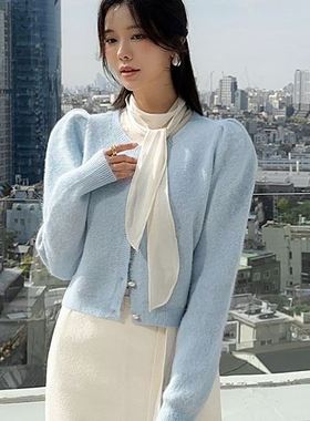 六1125韩国正品dab-agirl86142 针织衫区风格春季清新通勤端庄