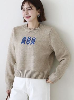 六1125韩国正品lemite-64528 针织衫区魅力人气洋气春季经典通勤