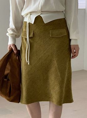 六1125韩国正品n-aive-s-ilhouette-12131 半身裙区韩版街头可爱