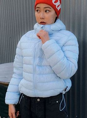 六1125韩国正品han-aun-n-i-190484 棉服区别致韩版简洁可爱都市