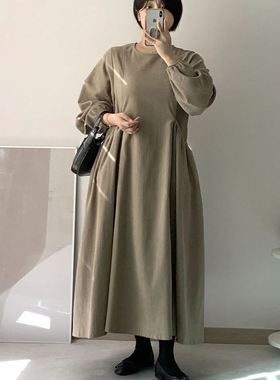 六1125韩国正品mori-u-2149 连衣裙区春冬别致韩版简洁可爱都市