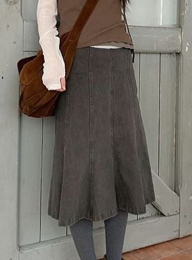 六1125韩国正品dailymarket-17632 半身裙区直邮知性人气风格春季