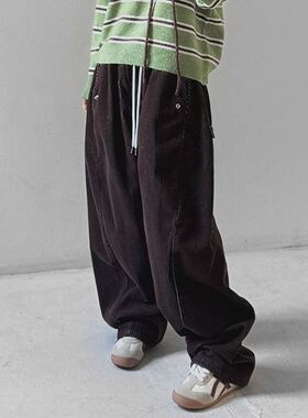 六1125韩国正品61680 休闲裤区瑞丽新款浪漫直邮高端甜美百搭春冬