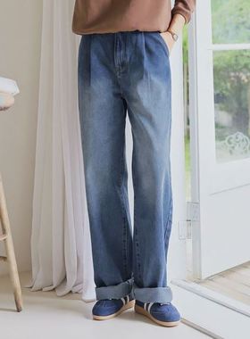 六1125韩国正品pin-ks-is-ly-149729 牛仔裤区春冬别致韩版简洁