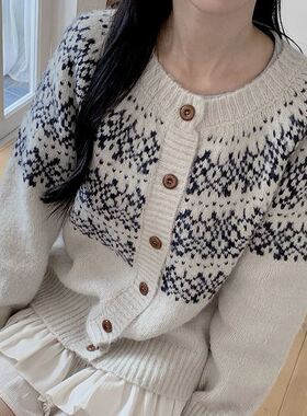 六1125韩国正品13434d3ad4f7 针织衫区炸街直邮知性人气风格春季