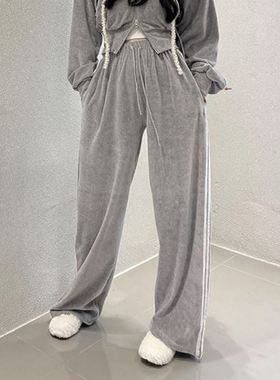 六1125韩国正品10641 休闲裤区都市冬季复古正品修身休闲欧美直邮